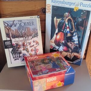 Ravensburger Puzzle Collection - Red, Blue, White